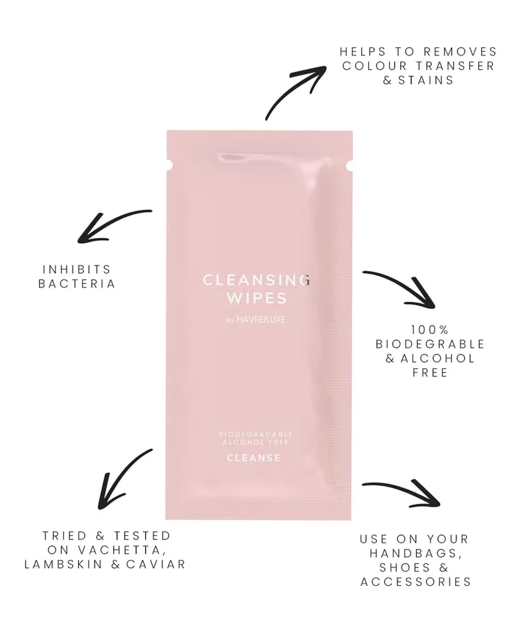 Havre de Luxe Fabric & Leather Cleansing Wipes Multipack