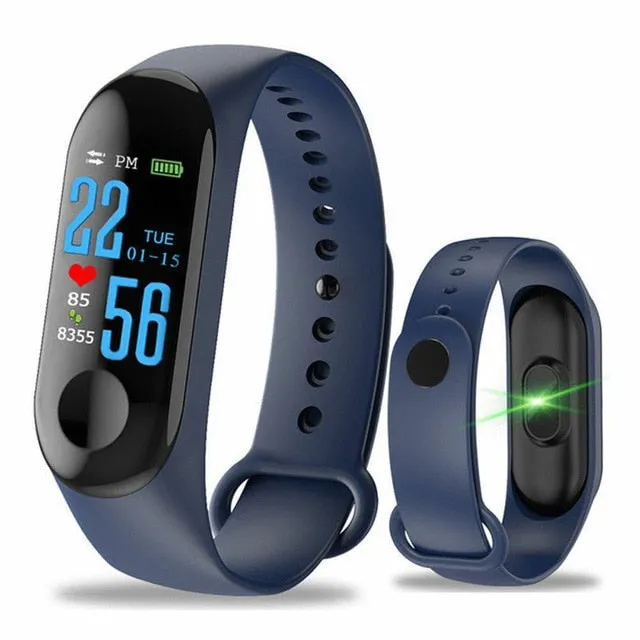 Heart Rate Monitor Smart Watch Wristband Waterproof Bracelet Sports Step Counter Health Blood Pressure Fitness Tracker SmartBand