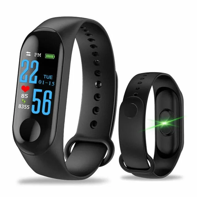 Heart Rate Monitor Smart Watch Wristband Waterproof Bracelet Sports Step Counter Health Blood Pressure Fitness Tracker SmartBand