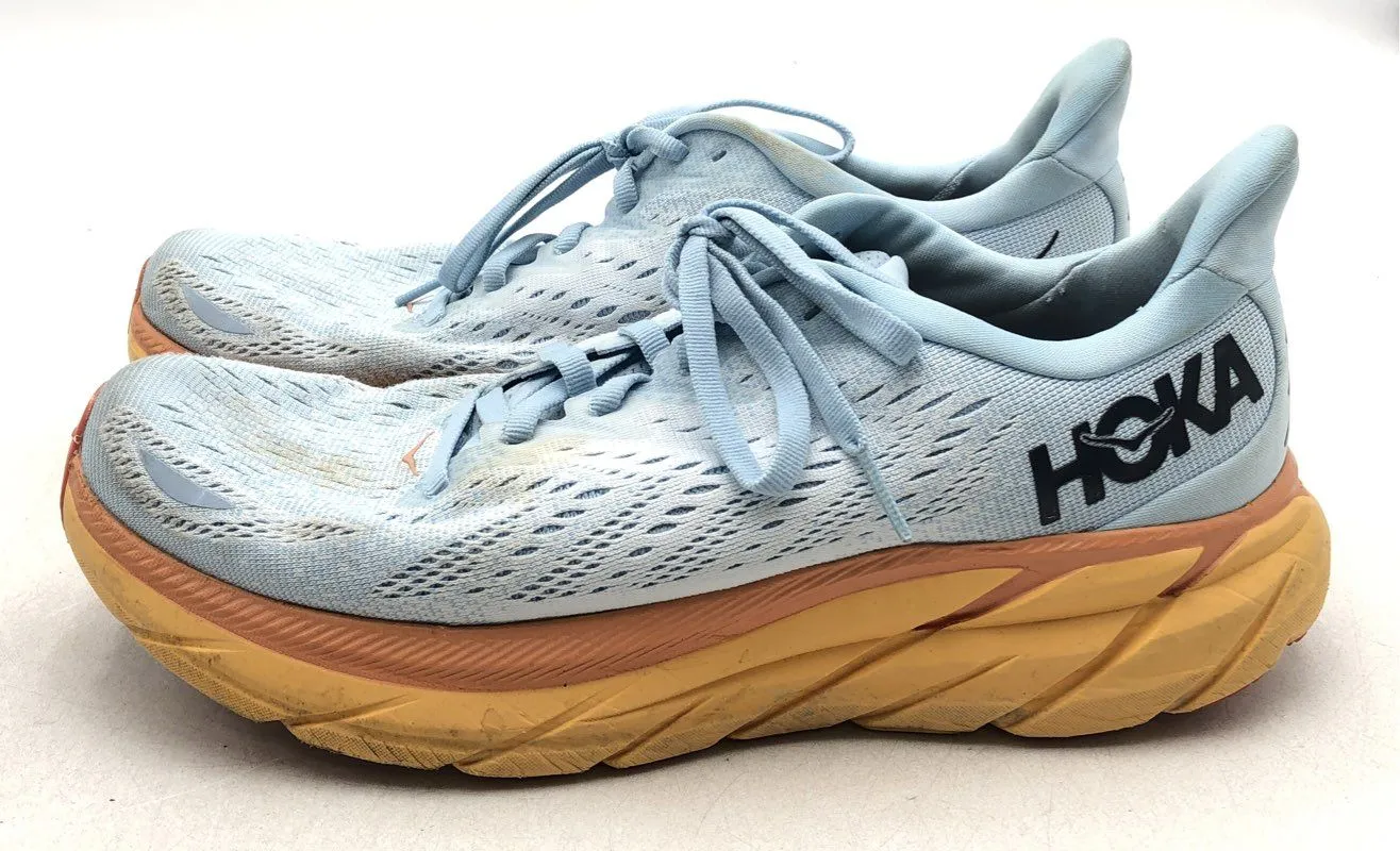 Hoka One One Women's Clifton 8 1119394 SSIF Blue Athletic Shoes - Size 8B