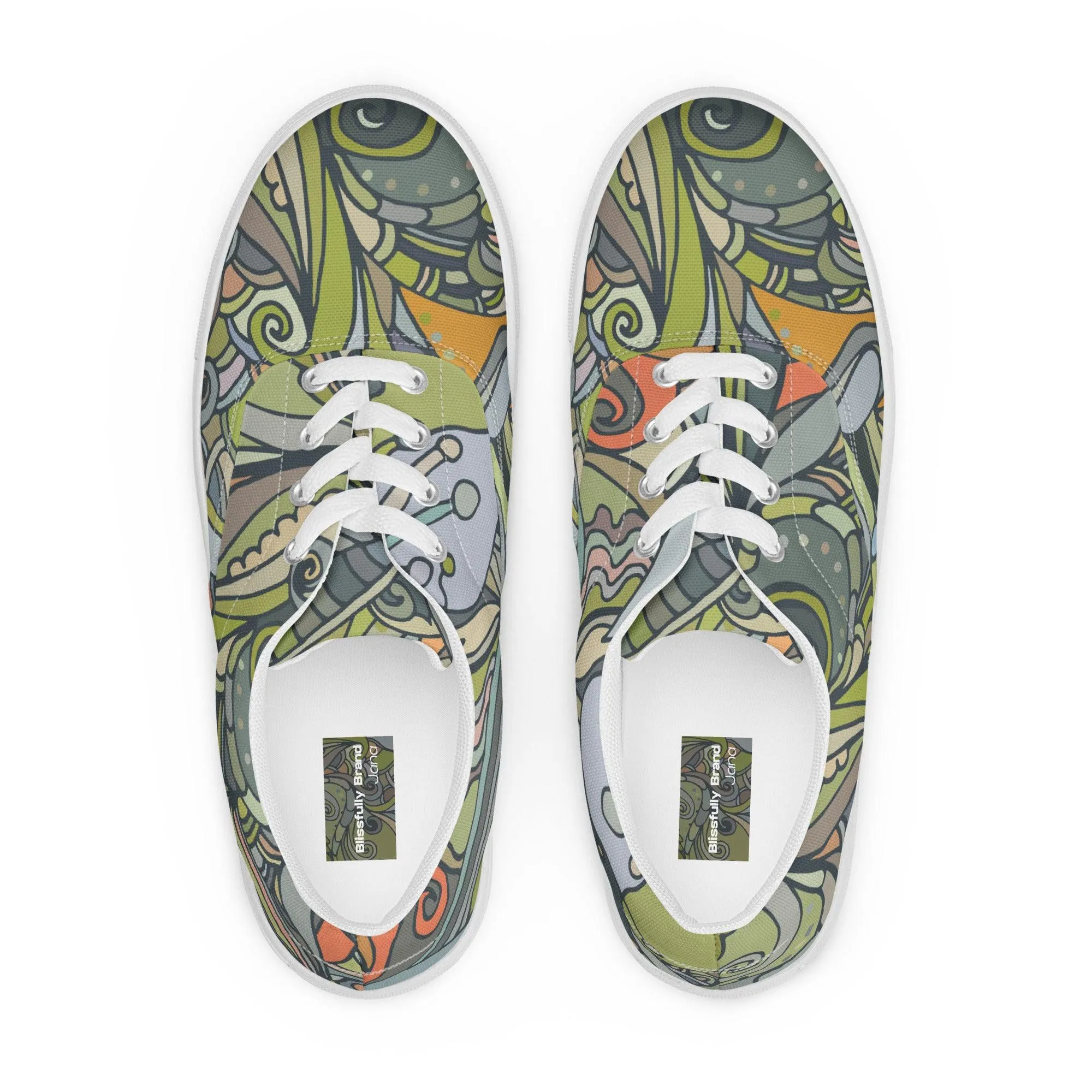 Jana Lace Up Canvas Sneakers