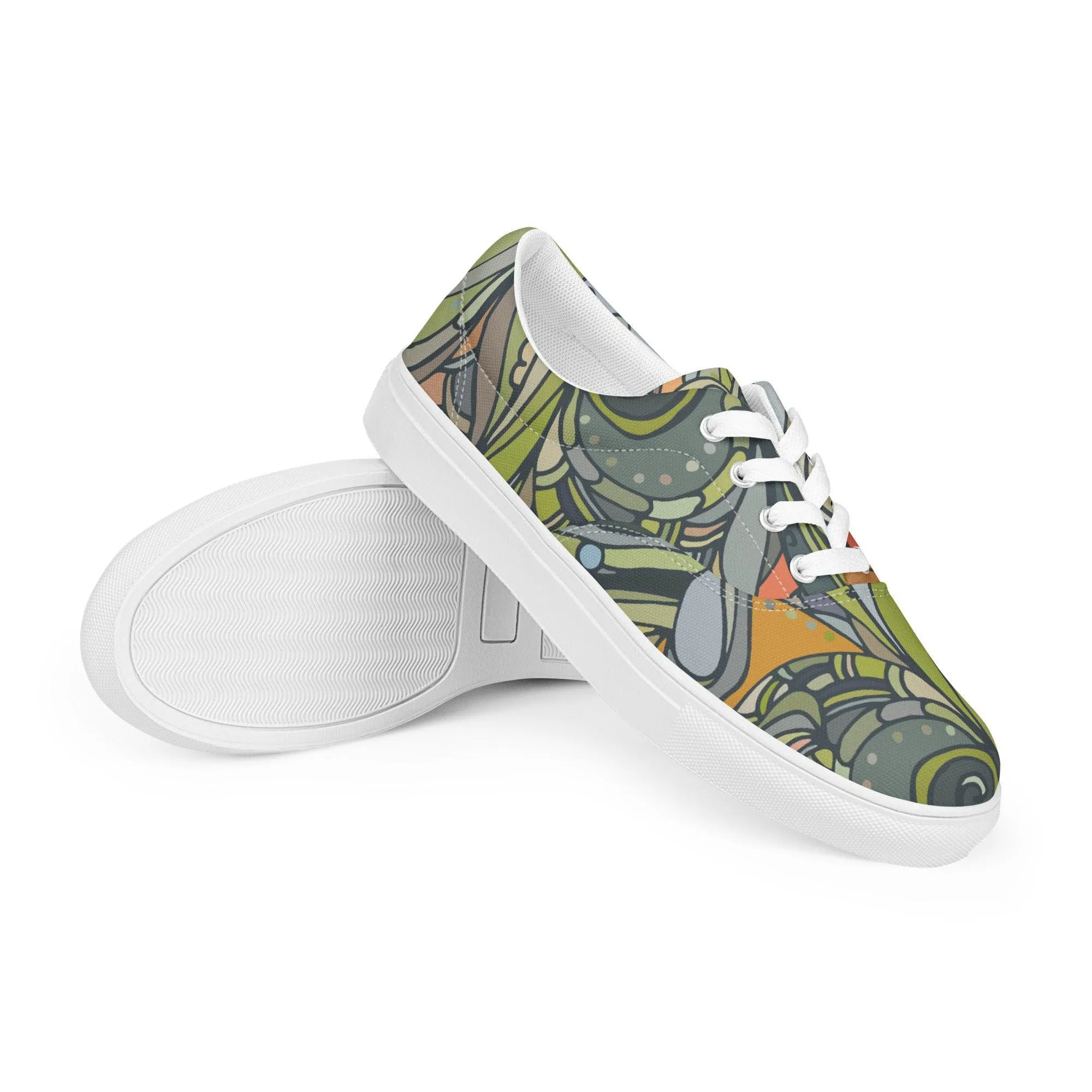 Jana Lace Up Canvas Sneakers