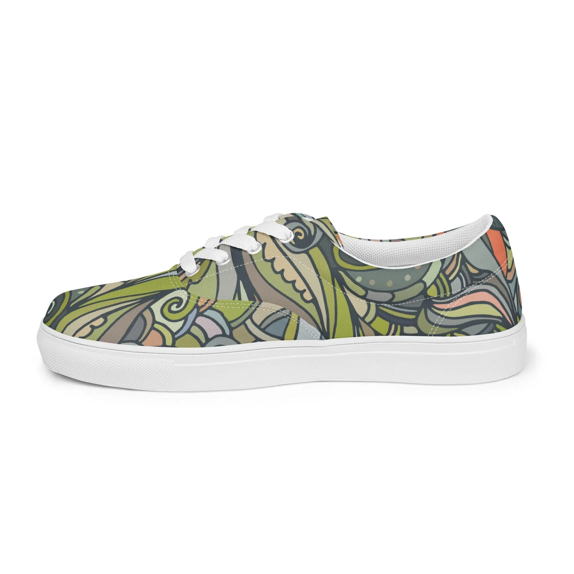 Jana Lace Up Canvas Sneakers