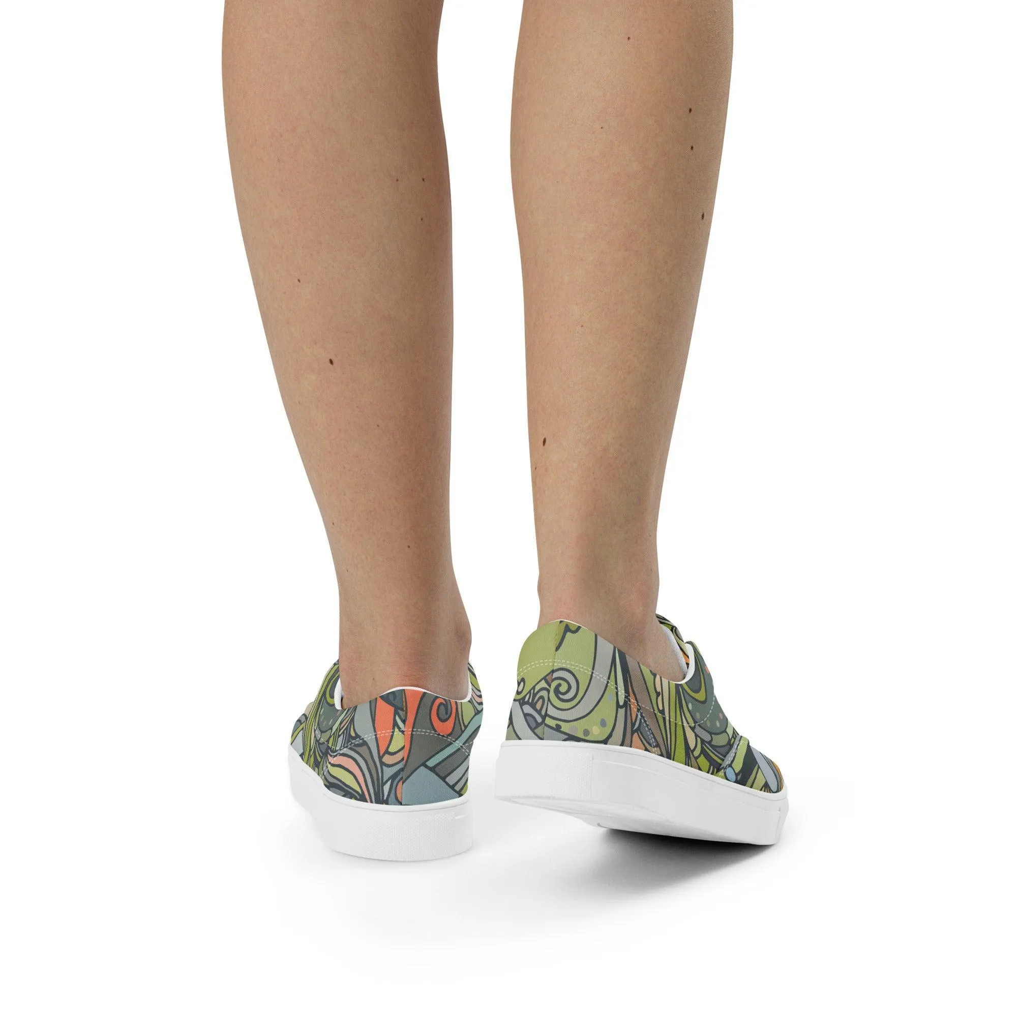 Jana Lace Up Canvas Sneakers