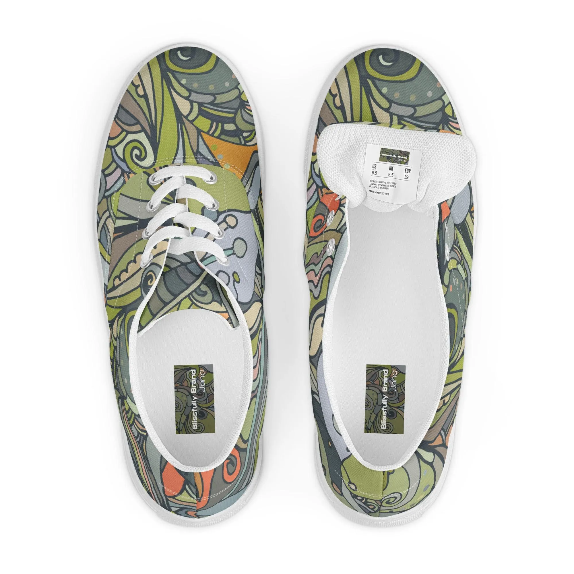Jana Lace Up Canvas Sneakers