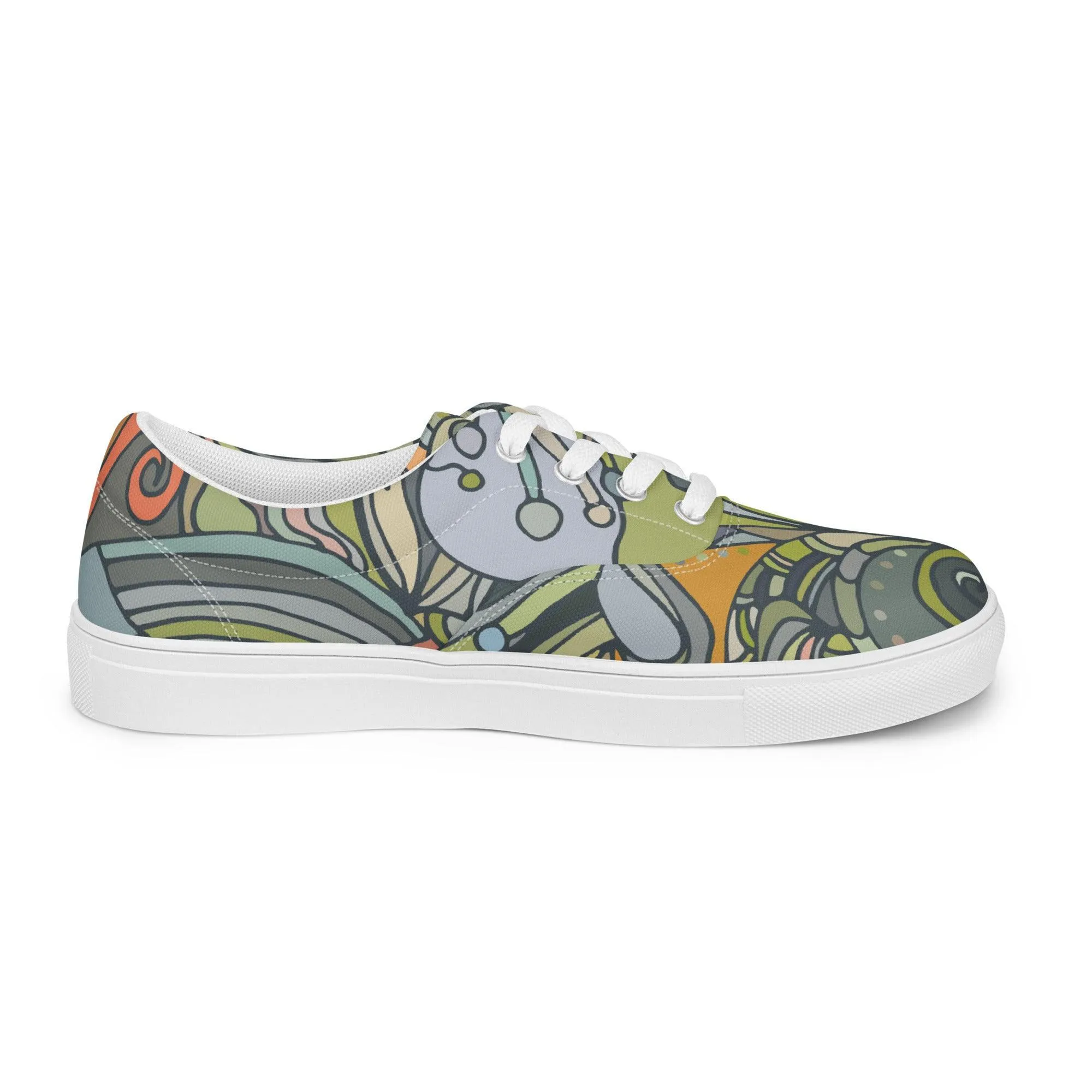 Jana Lace Up Canvas Sneakers