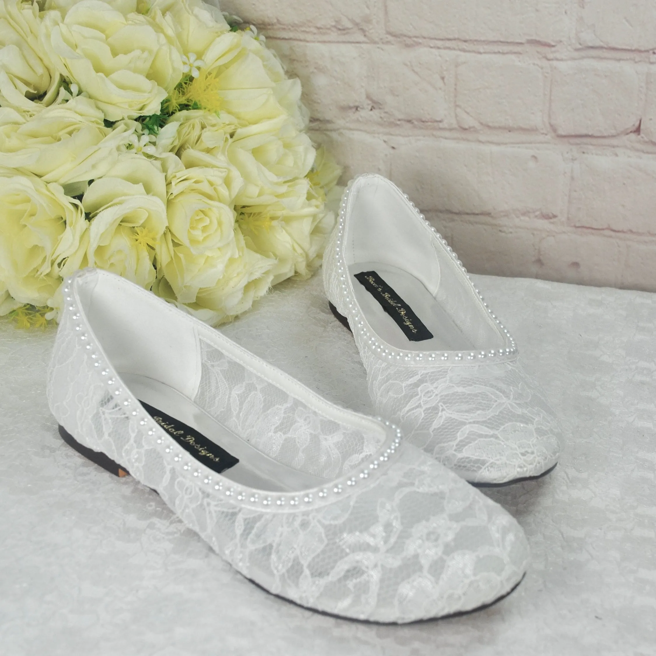 Lace Ballet Flats UK5/US7.5
