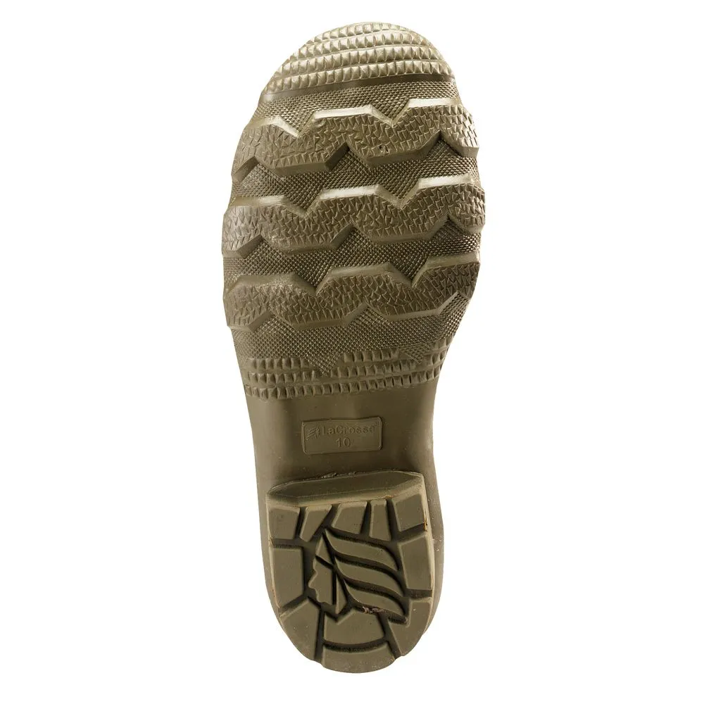 LaCrosse Burly Classic Rubber Boots for Men - Green - 11D