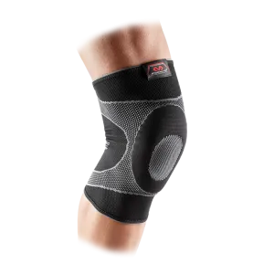 McDavid Knee Sleeve w 4 Way Elastic & 4 Way Gel Buttress MD5125