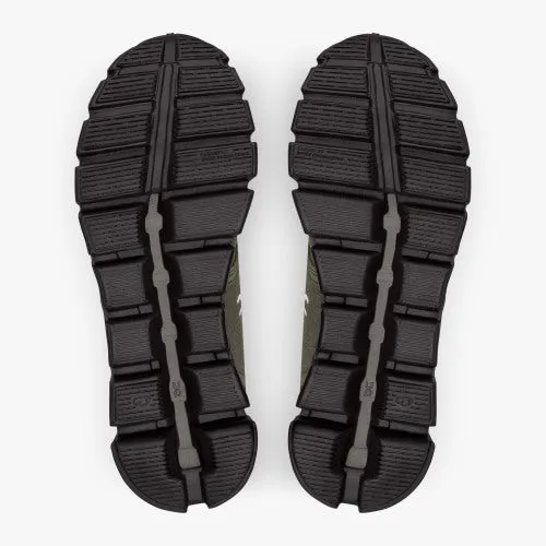 MENS ON CLOUD 5 WATERPROOF -  OLIVE/BLK