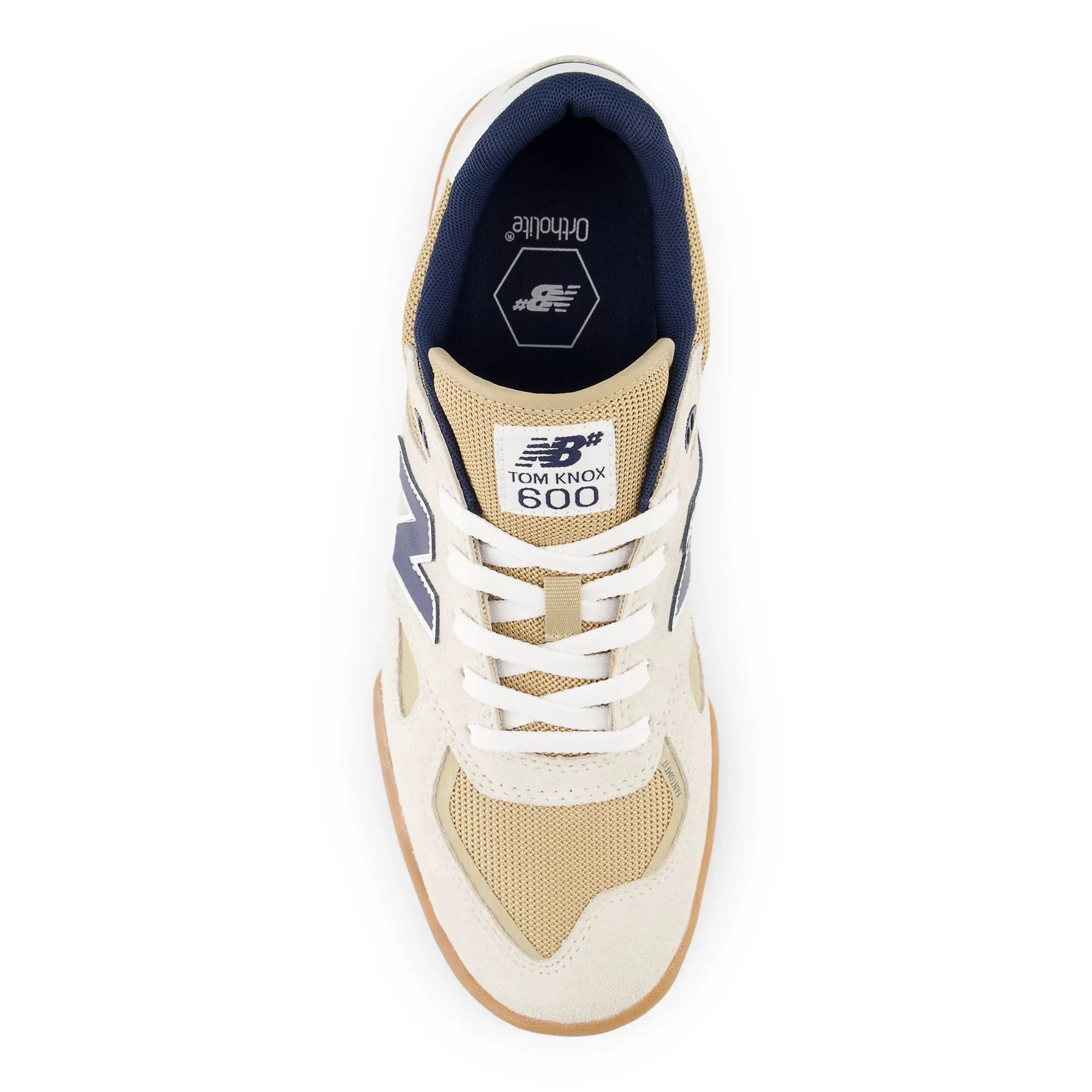 New Balance Numeric 600 Tom Knox Skateboard Shoe - Sea Salt/Navy