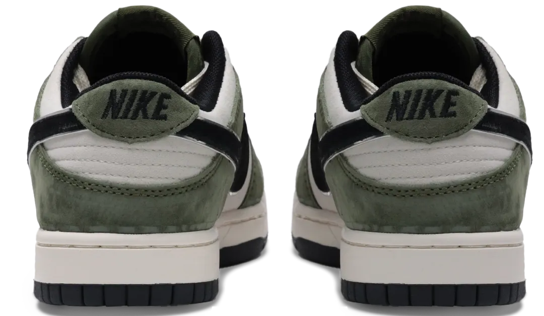 Nike dunk low army green / gray