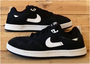 Nike SB Alleyoop Low Suede Trainers UK4/US4.5Y/EU36.5 CJ0883-001 Black/White