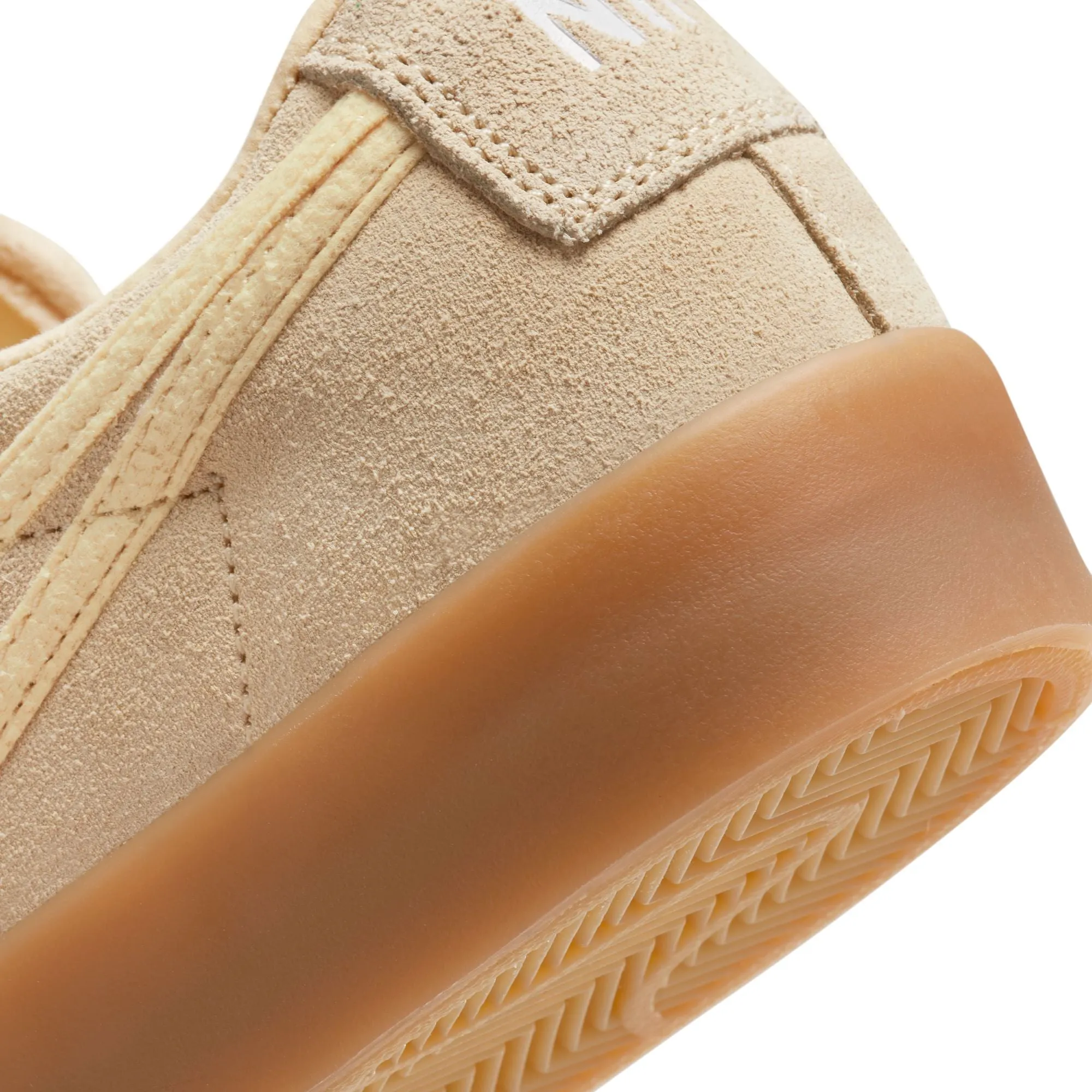 Nike SB Blazer Low Pro GT Premium Skateboard Shoe - Pale Vanilla/Pale Vanilla-Pale Vanilla
