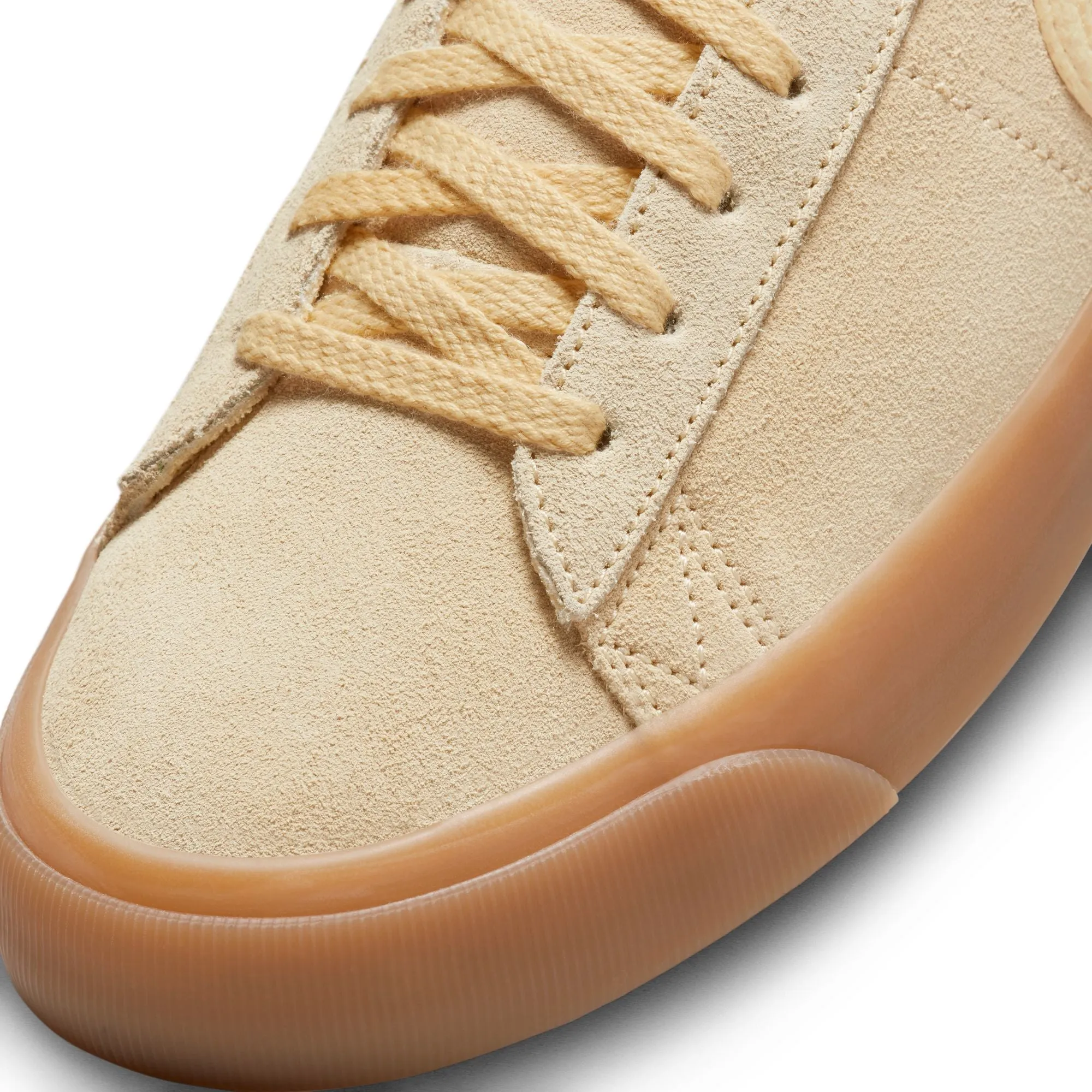Nike SB Blazer Low Pro GT Premium Skateboard Shoe - Pale Vanilla/Pale Vanilla-Pale Vanilla
