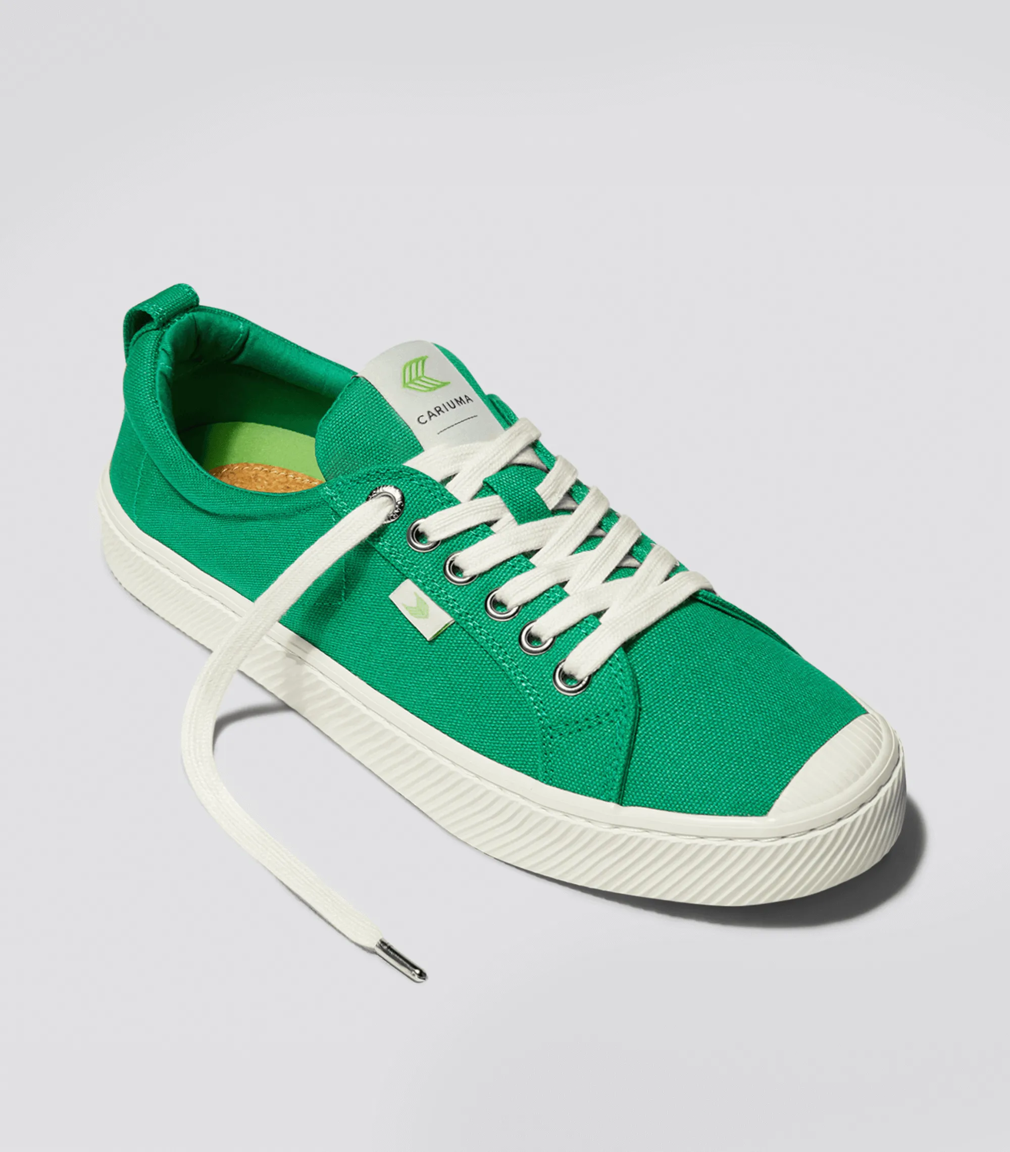 OCA Low Green Canvas Sneaker Men