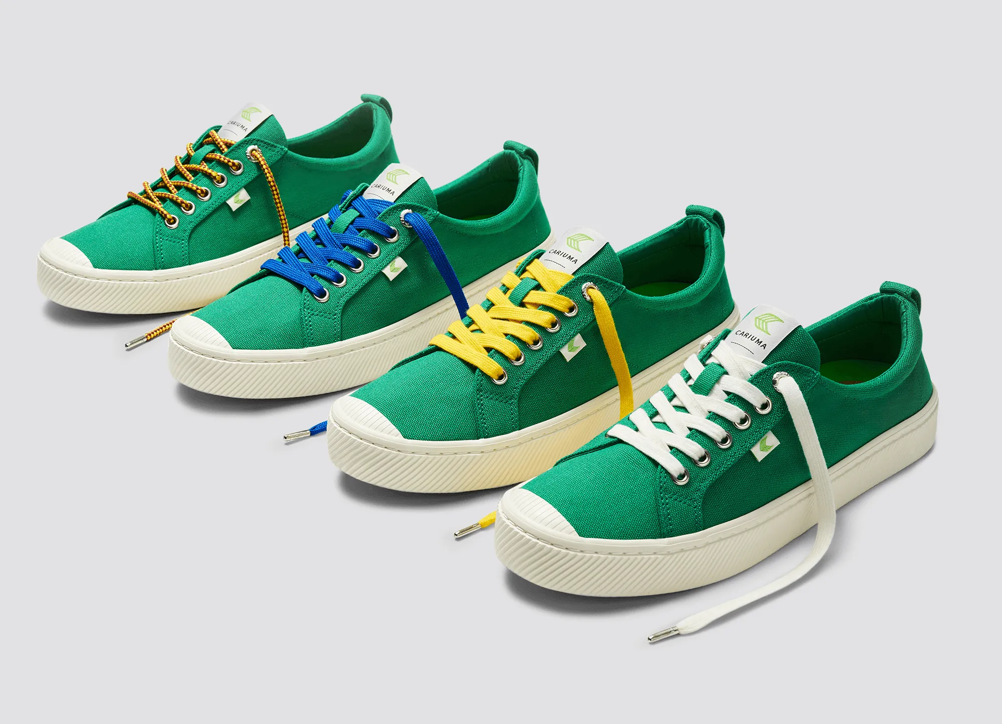 OCA Low Green Canvas Sneaker Men