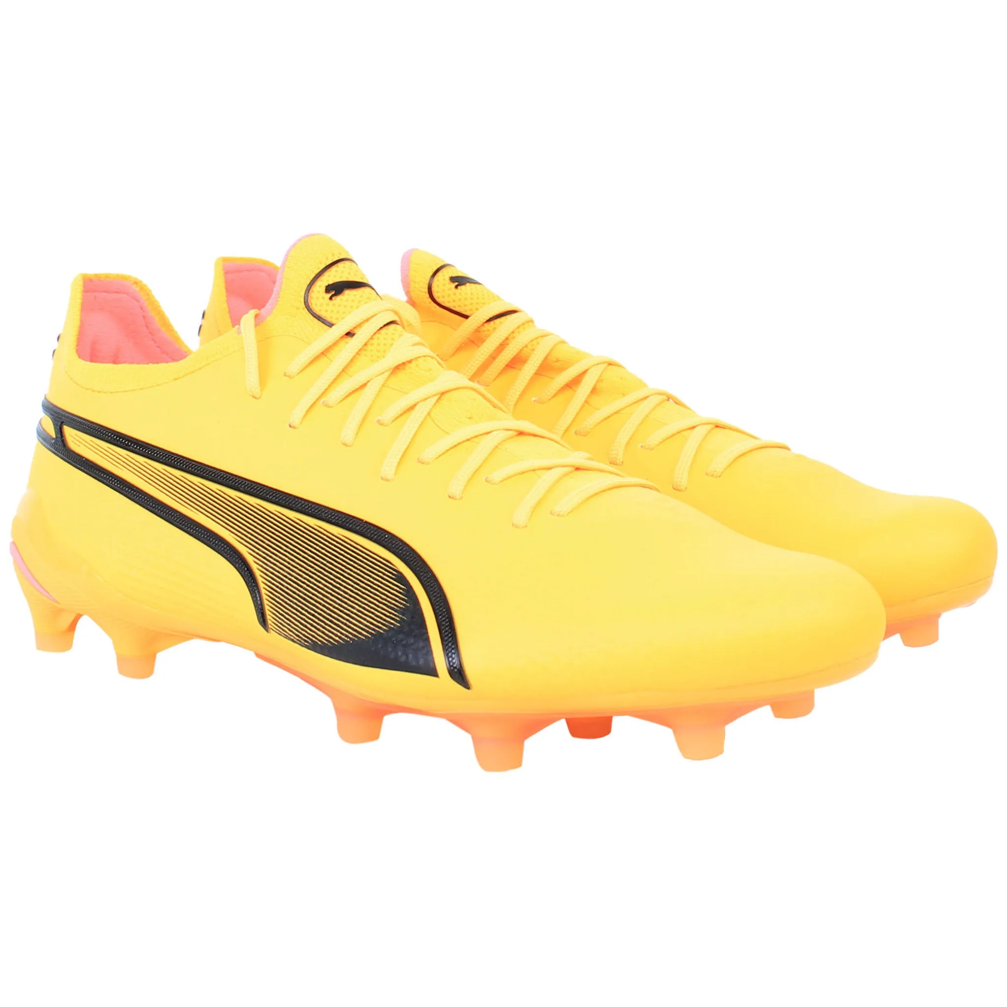 Puma King Ultimate FG/AG Mens Orange Football Boots