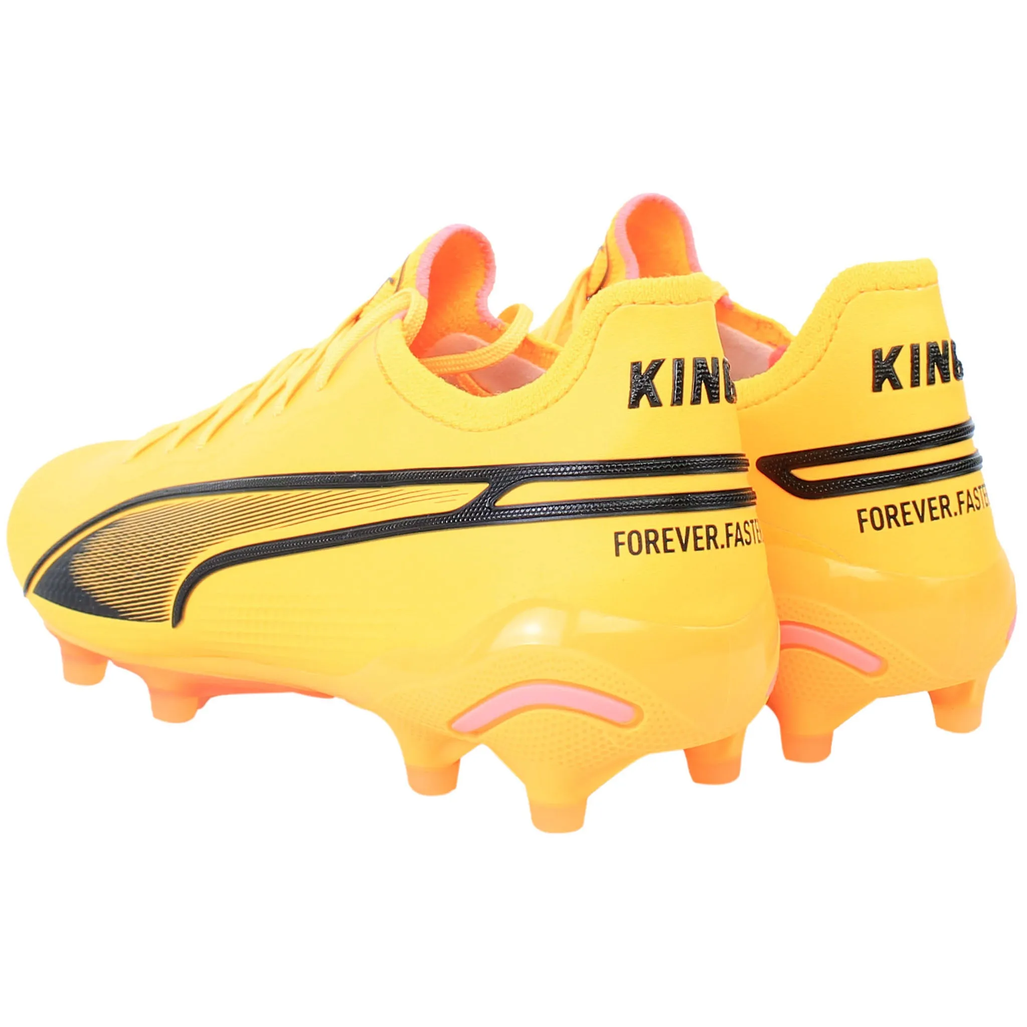 Puma King Ultimate FG/AG Mens Orange Football Boots