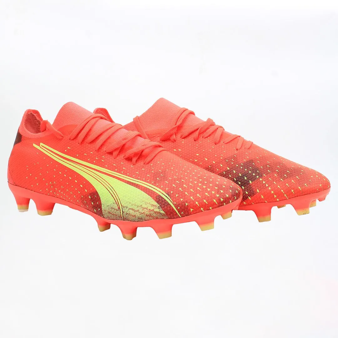 Puma Ultra Match FG/AG Red Mens Football Boots No Box