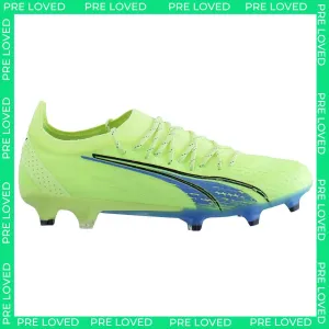Puma Ultra Ultimate FG/AG Mens Green Football Boots NO BOX