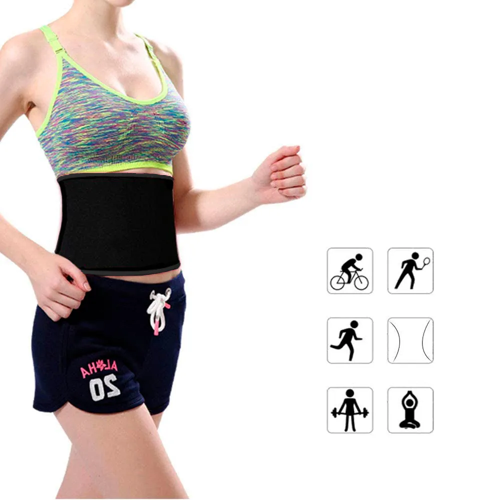 Quick Heat Gathering Soft Waist Trainer Belt-S