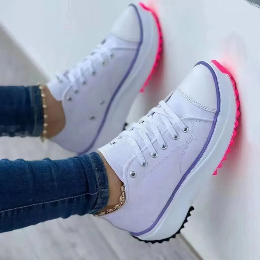 Rachael – Women's Canvas High Top Casual Shoes