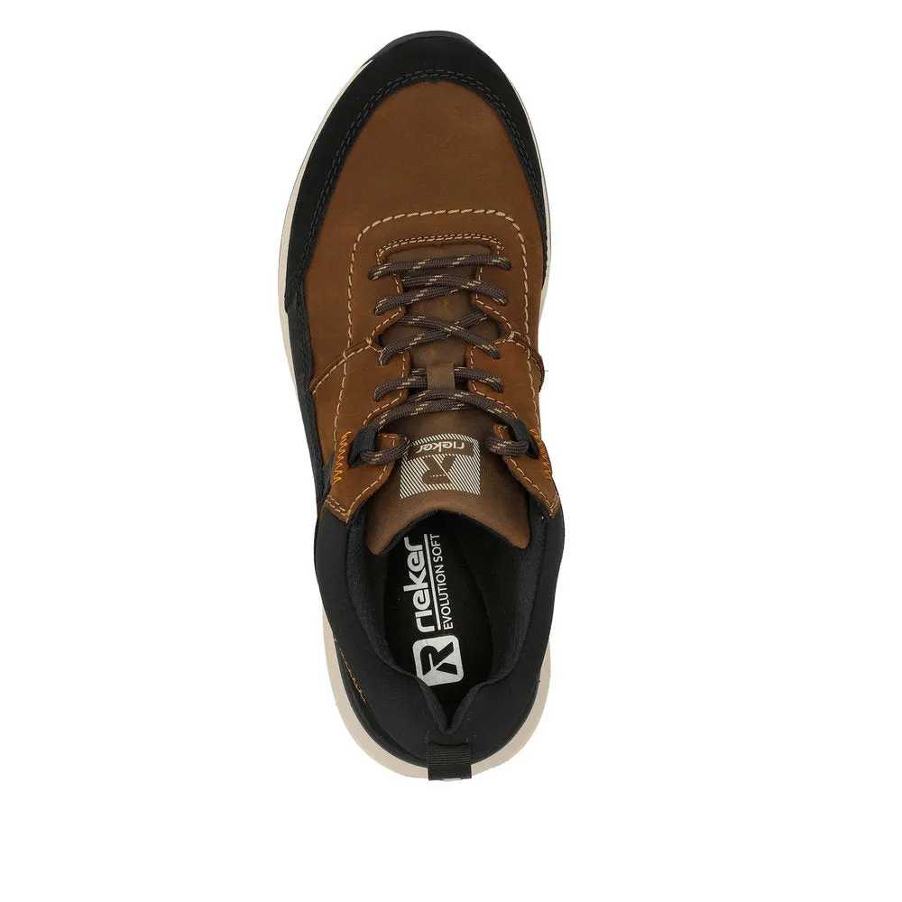 Rieker Evolution U0100 BROWN Walking Shoe U0100-22