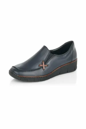 Rieker Ladies 53783-14 in Blue