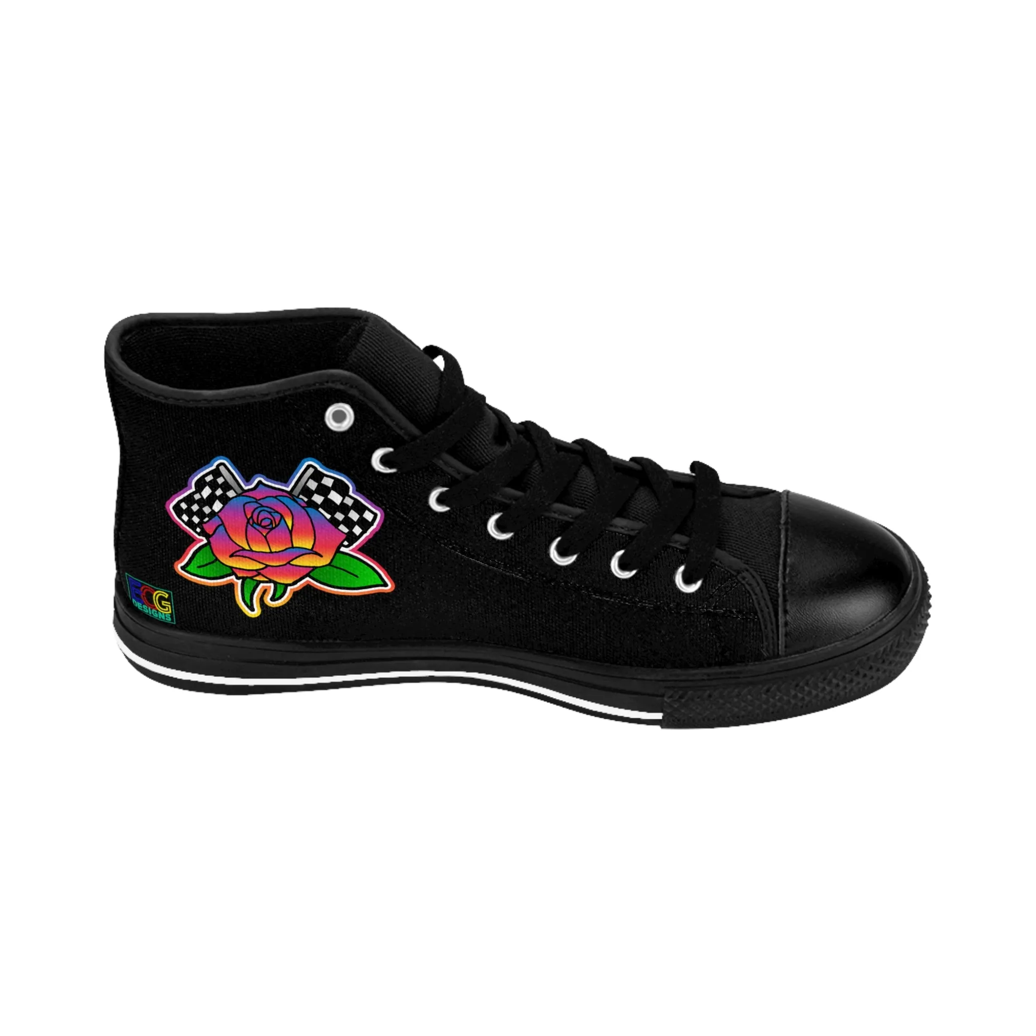 Rose to Victory Men's Classic Sneakers