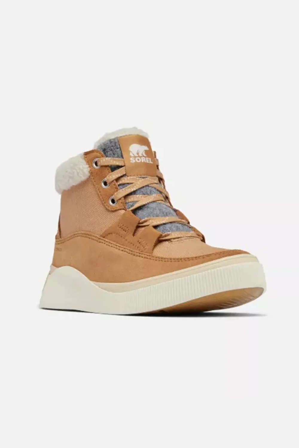 Sorel Out N About IV Mid Sneakers for Women in Tawny Buff | 2088201-253