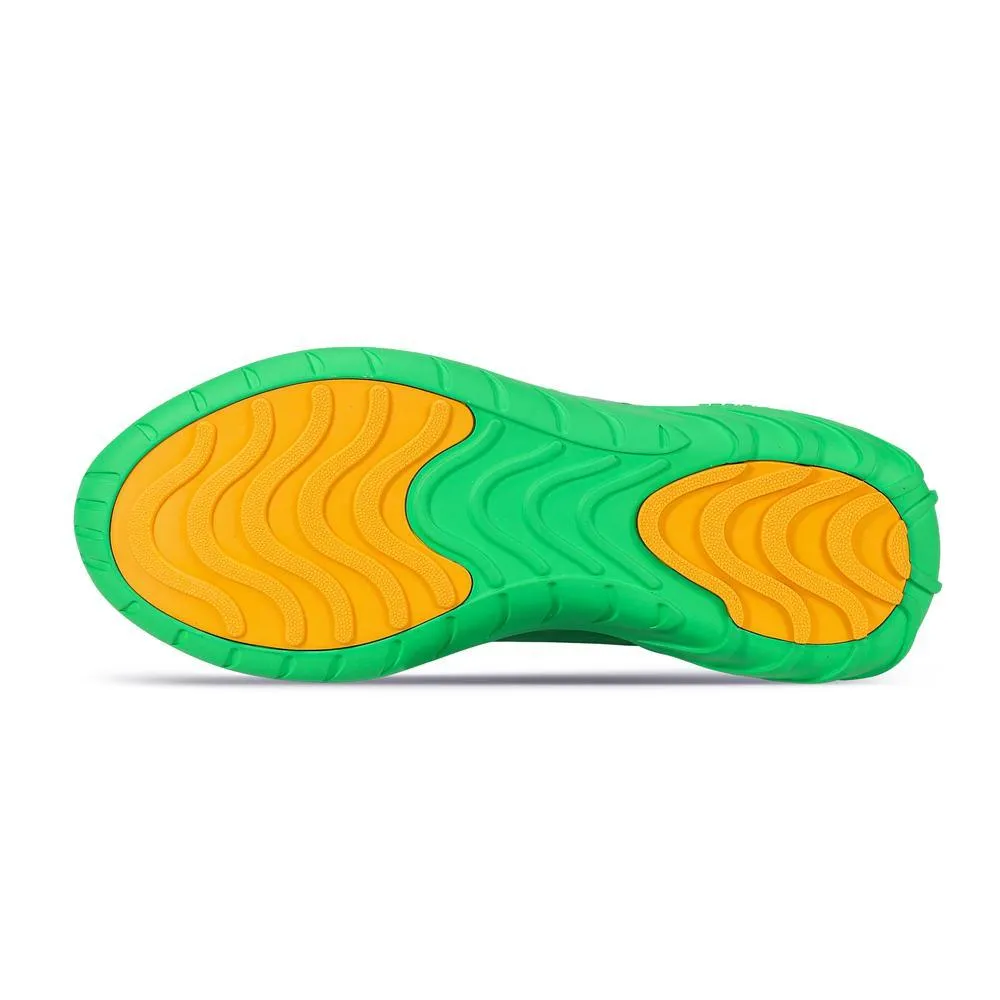 Soulsfeng Men's Human Runner Size 12 Camouflage Green Athletic Training Shoes