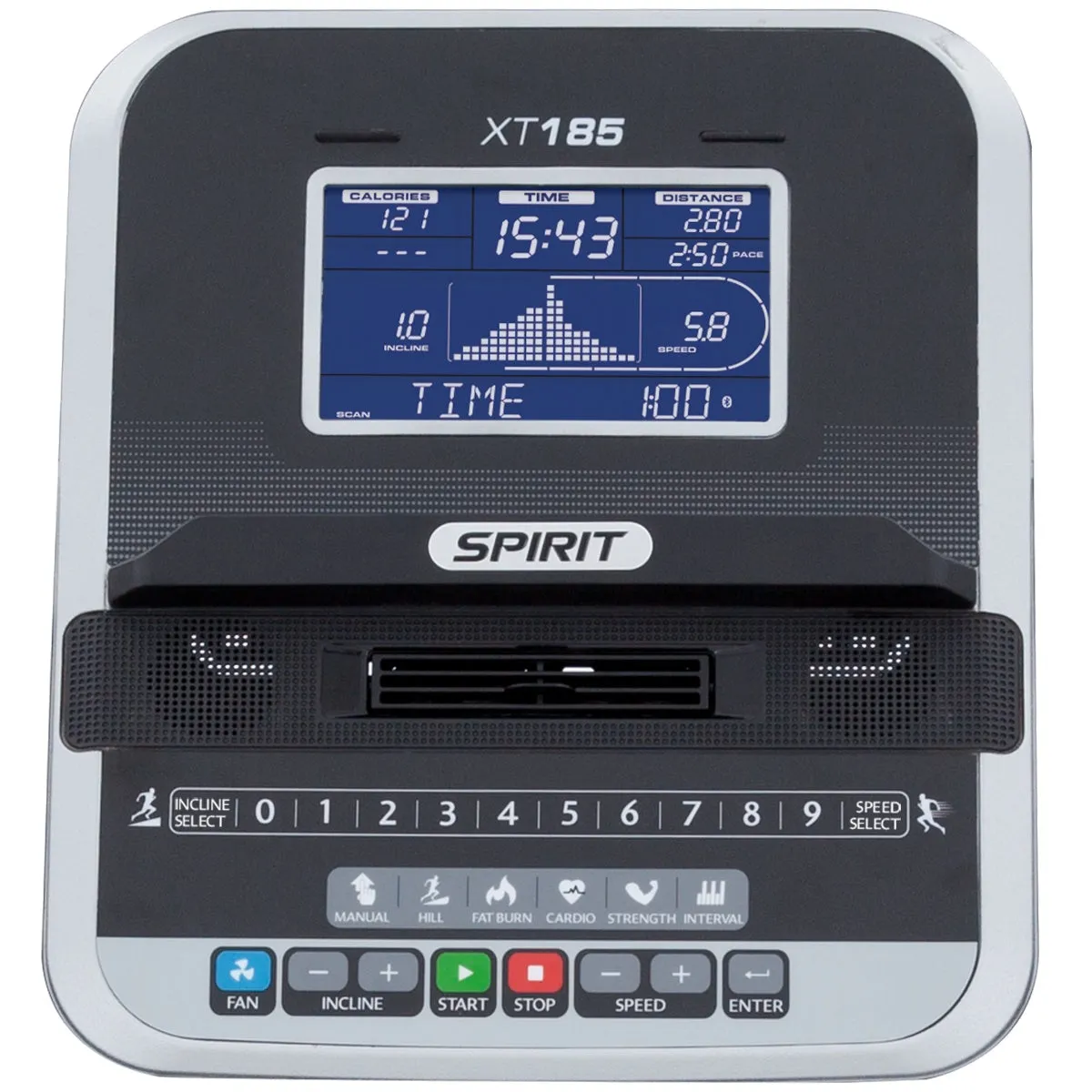 Spirit Fitness XT185 Folding Treadmill