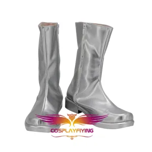 TV Seriers Ultraman Cosplay Shoes Boots Custom Made for Adult Men and Women Halloween Carnival