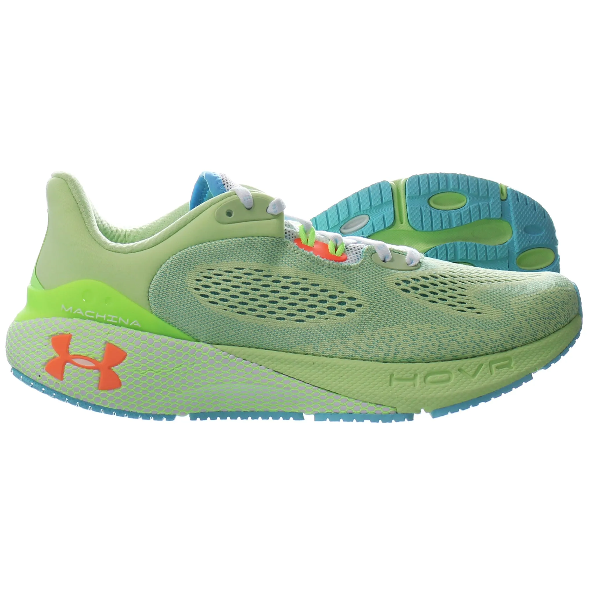 Under Armour HOVR Machina 3 Womens Green Running Shoes