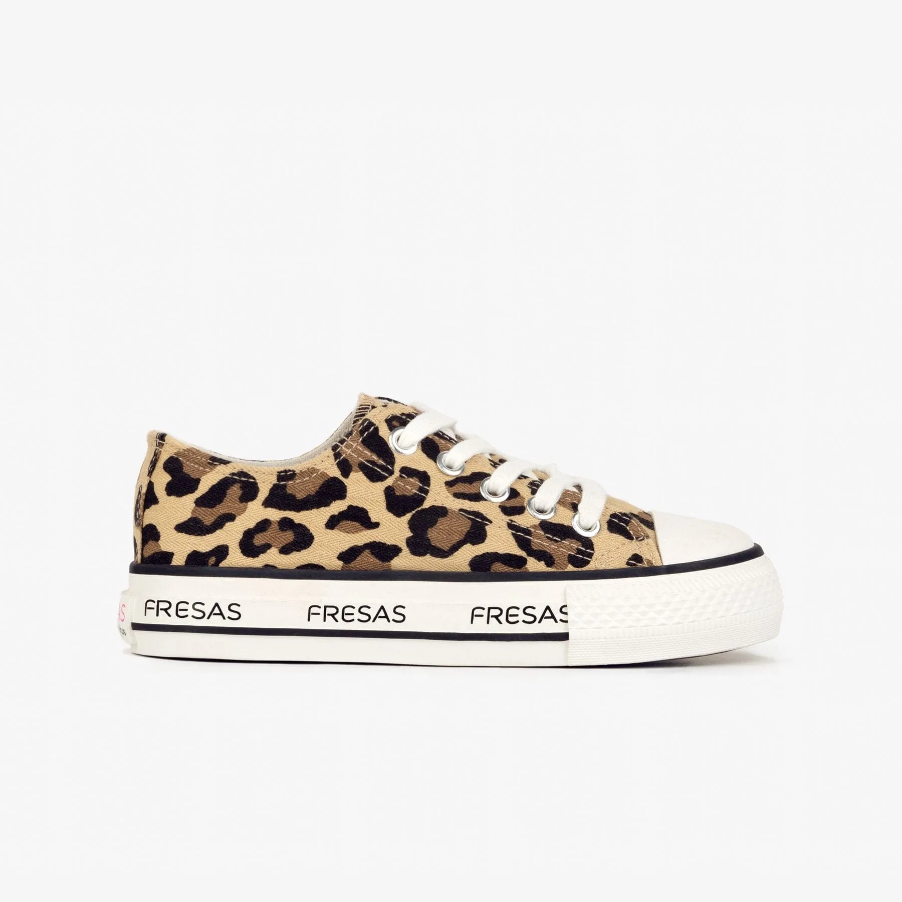 Unisex Leopard Canvas Sneakers
