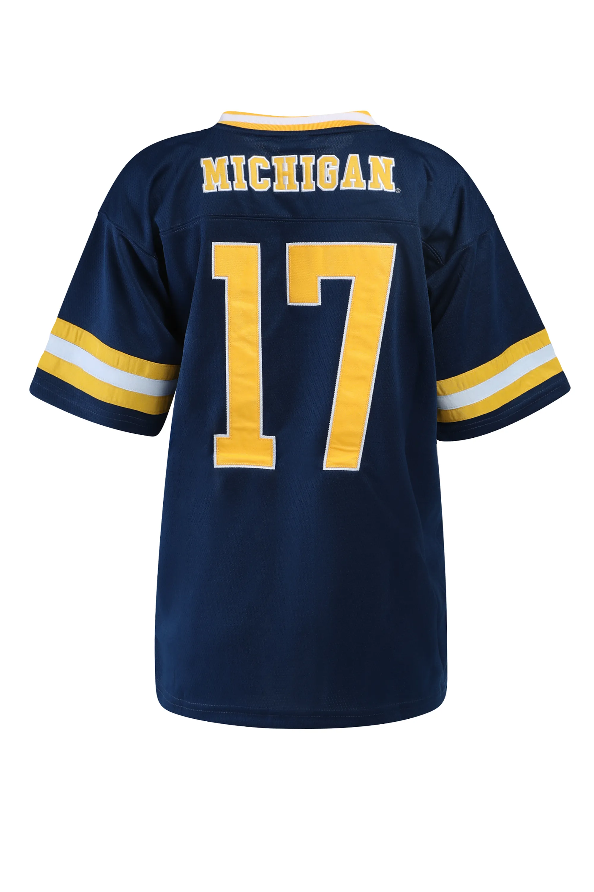 University of Michigan Button Down Football Jersey