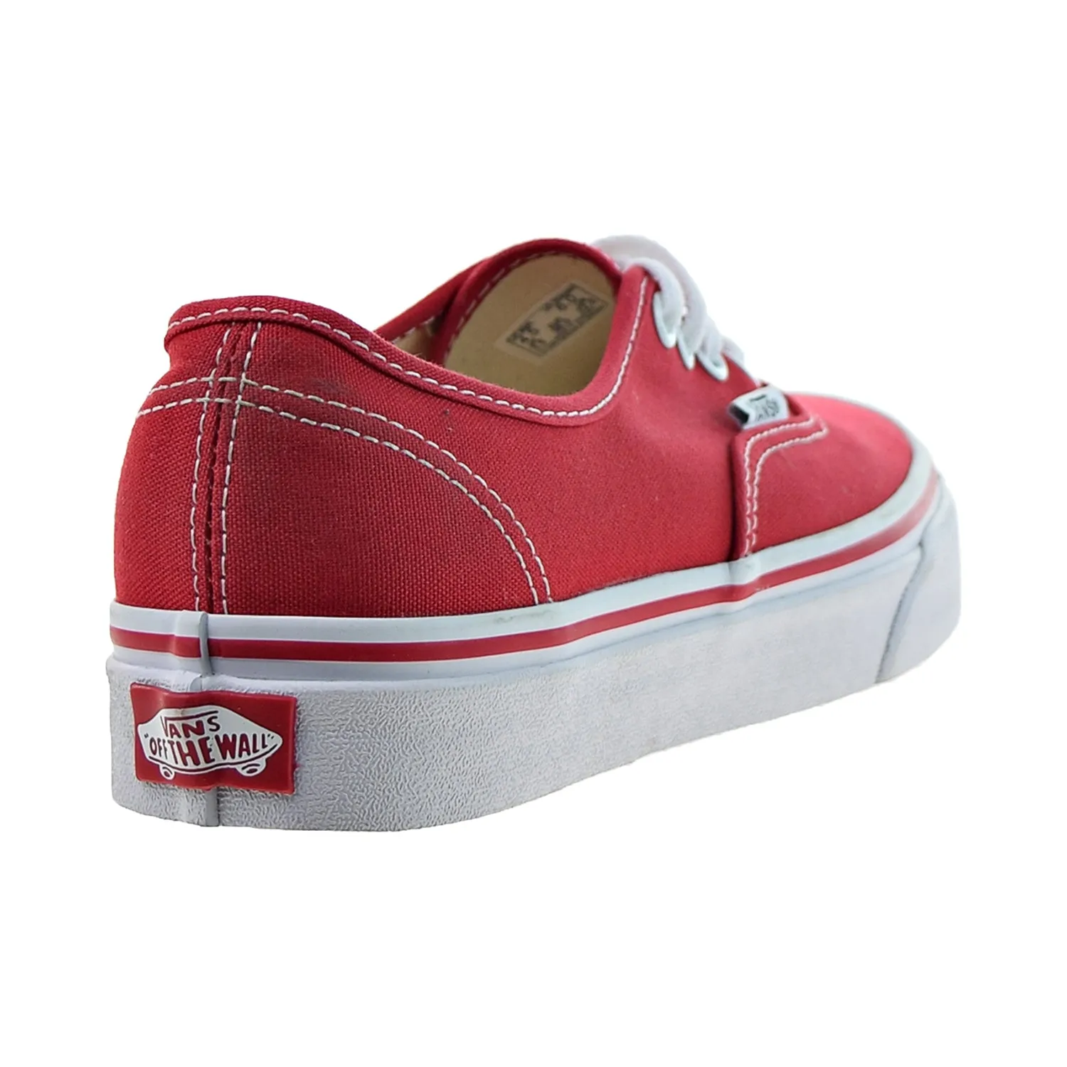 Vans Authentic Canvas Men's Shoes Red