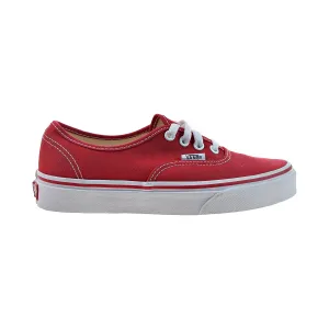 Vans Authentic Canvas Men's Shoes Red