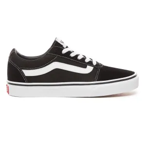 Vans Ladies Ward Shoe Suede/Canvas -BLACK/WHITE