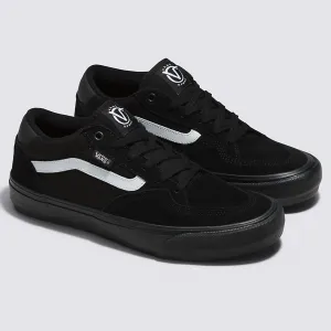 Vans Rowan Skateboard Shoe - Black/Black/White