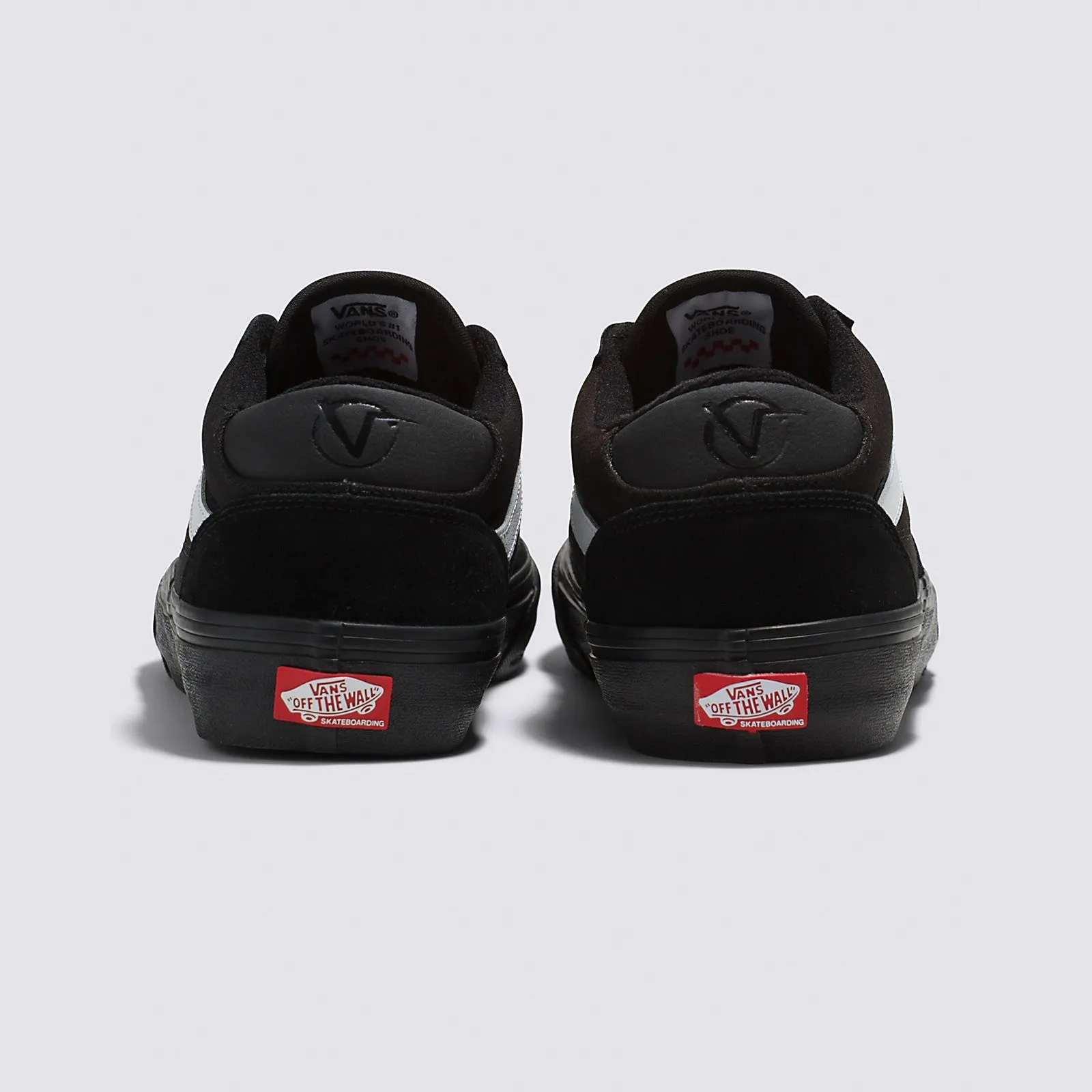 Vans Rowan Skateboard Shoe - Black/Black/White