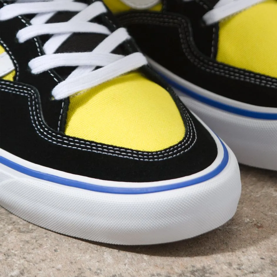 Vans Rowan Skateboard Shoe - Black/Blazing Yellow