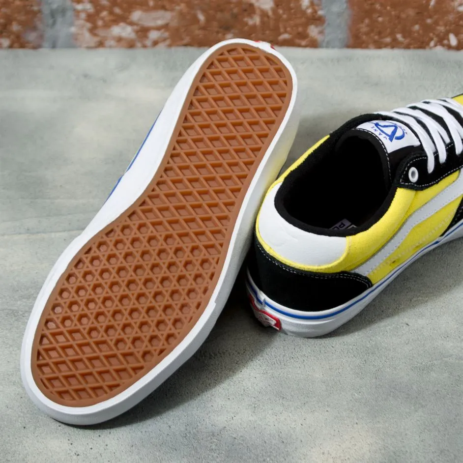 Vans Rowan Skateboard Shoe - Black/Blazing Yellow