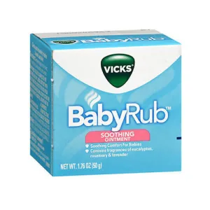Vicks Babyrub Soothing Ointment 1.76 Oz By Vicks